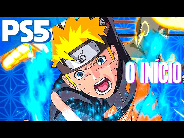 O NOVO Jogo do NARUTO no PS5 - O Início DUBLADO em Português 